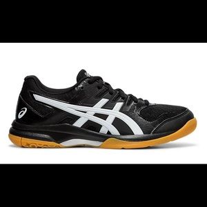 ASICS Gel-Rocket 9 volleyball. Size: 9.5 (black)